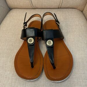 Women’s Tommy Hilfiger black sandals